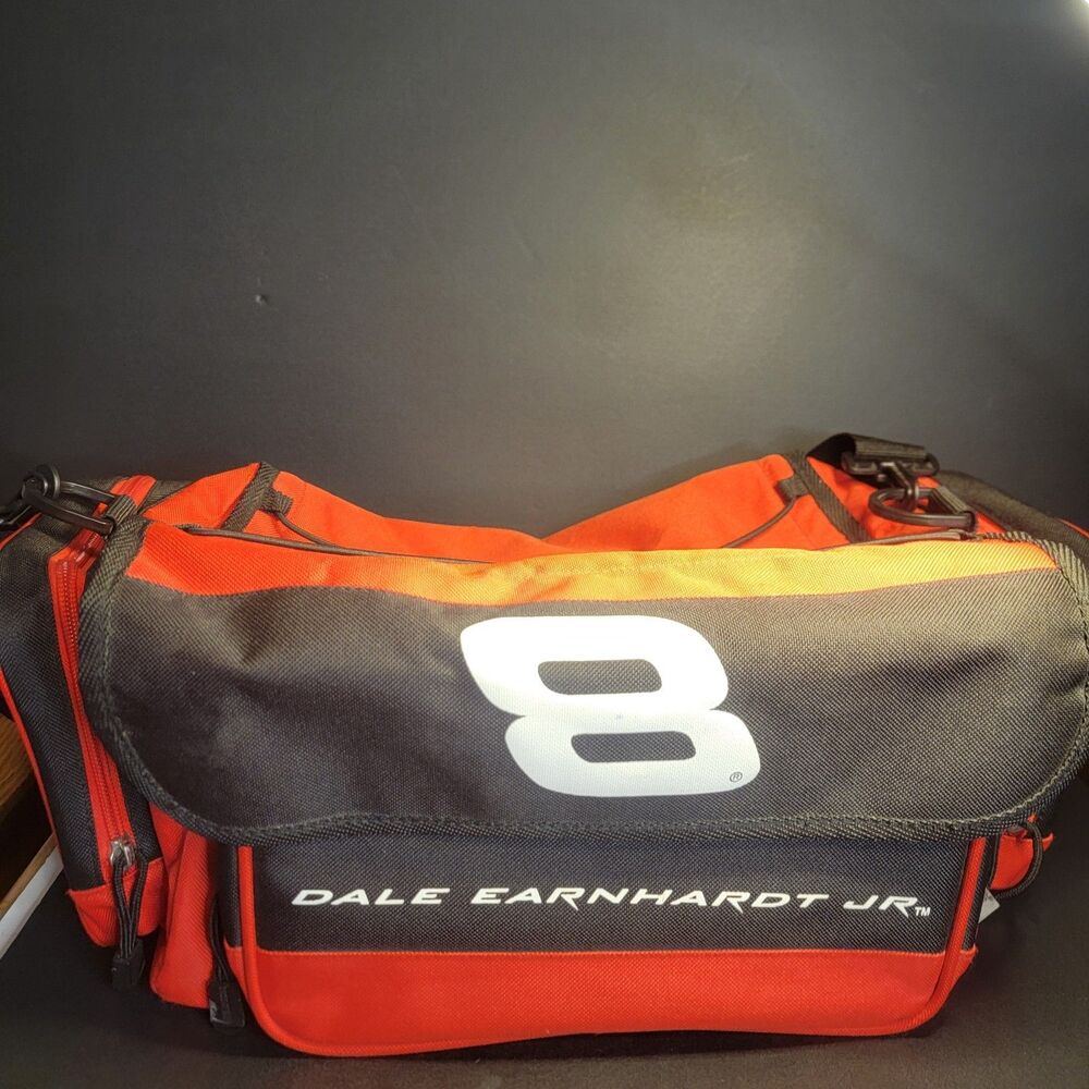 Vintage Red Dale Earnhardt #8 Nascar 18x10x10 Gym/Duffel Bag